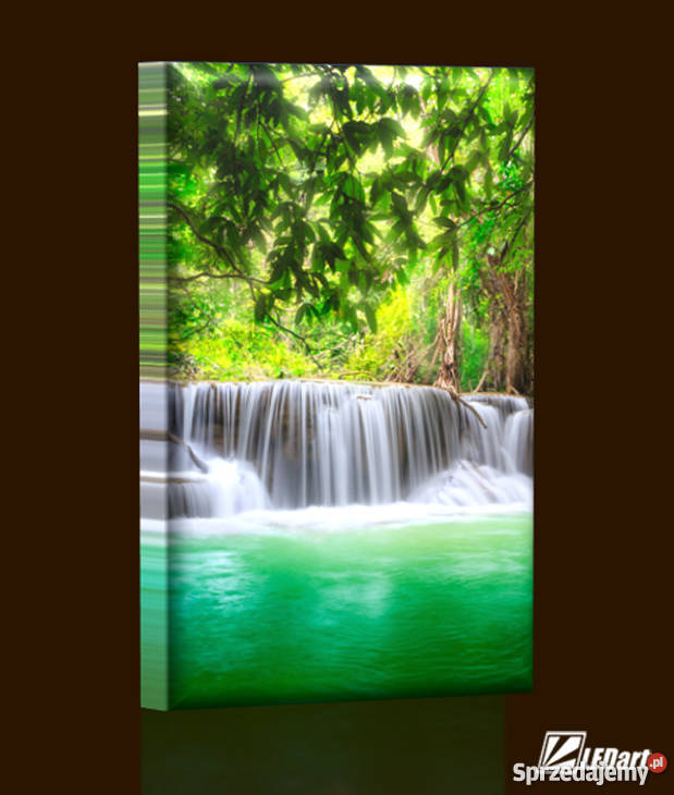 Obraz pionowy z iluminacją LED 110x75 małopolskie Kraków