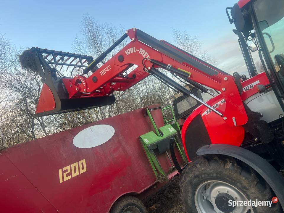 Ładowacz czołowy TUR ciągnika 1500 dostawa Sokołów Podlaski sprzedam