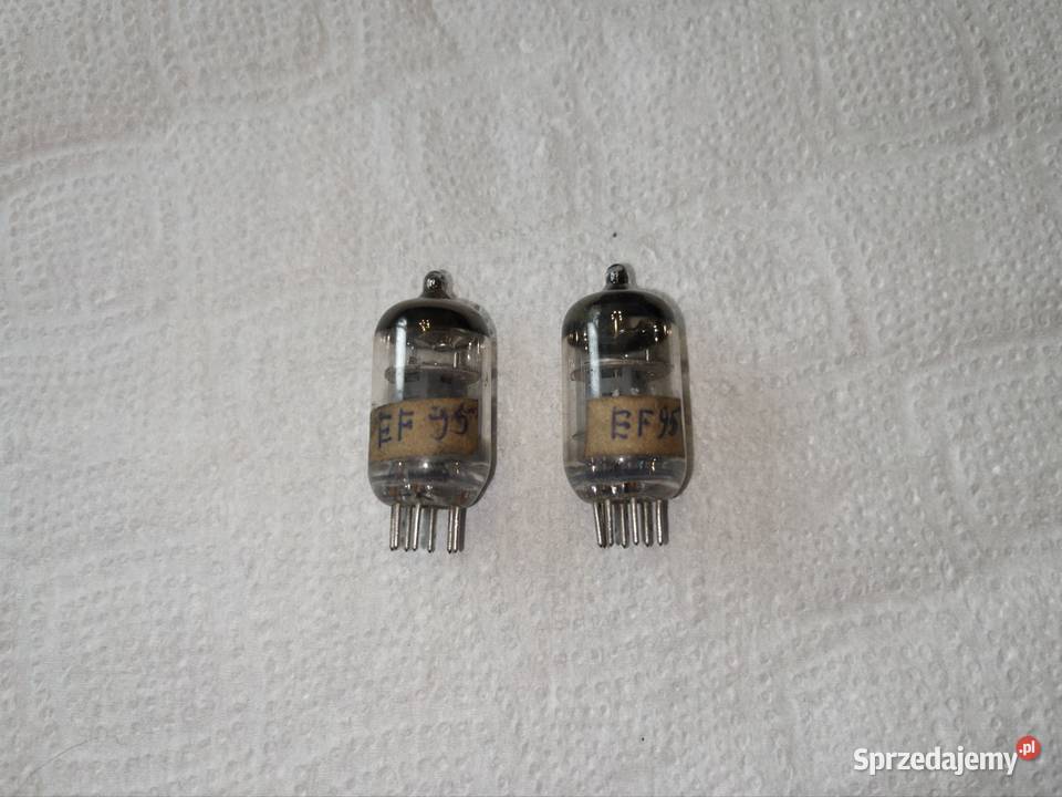 Lampy elektronowe EF95 sparowane 2 śląskie sprzedam