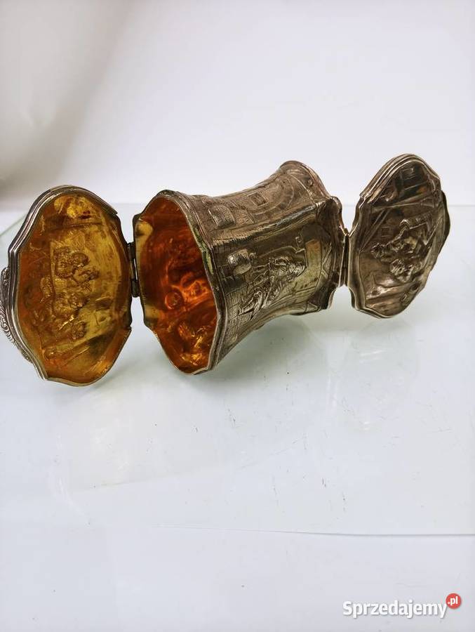 Hanau Tabakierka Srebro 800 Tabakierka Nowa Sól sprzedam