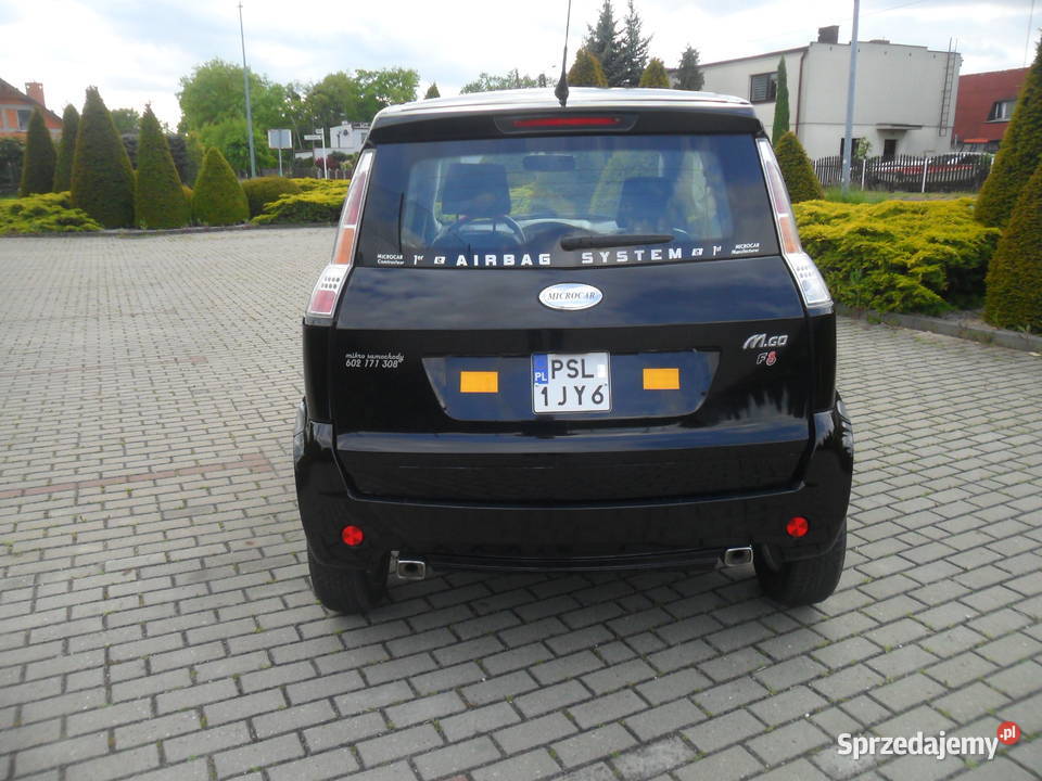 Microcar Mgo zarejestrowany na kat L6e AM Strzałkowo