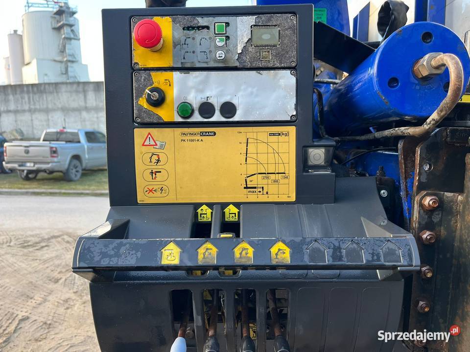 Daf CF palfinger pk 1100k Dźwigi samochodowe Hryniewicze