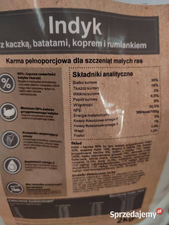 Karma szczeniaka Włocławek