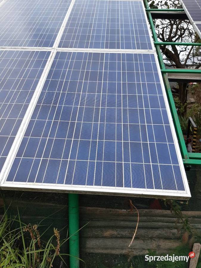 Panele fotowoltaiczne 210watt 46 inwerter Poniatowa