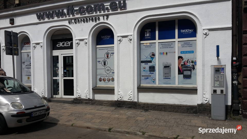 Oklejanie szyb witryn pojazdów reklama śląskie Gliwice
