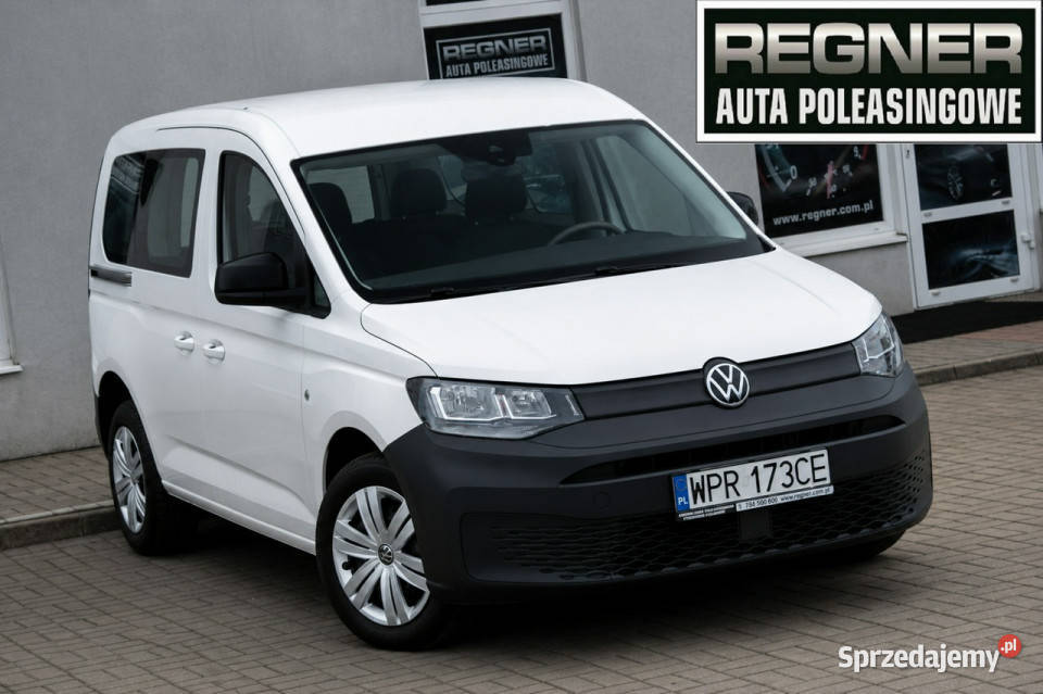 Volkswagen Caddy SalonPL FV23 Hak Lane Assist czujnik parkowania Sokołów