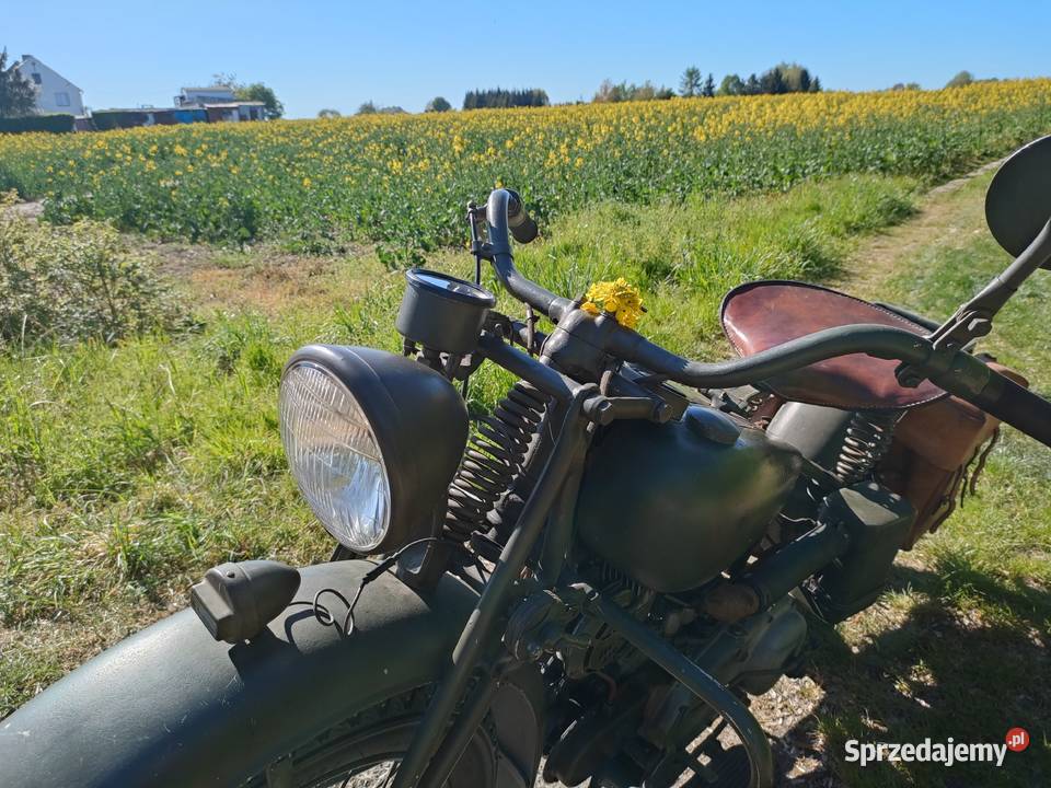 Indian 741B Scout Wczesny model z 1942 r SPRAWNY Indian mazowieckie Nowy Dwór Mazowiecki