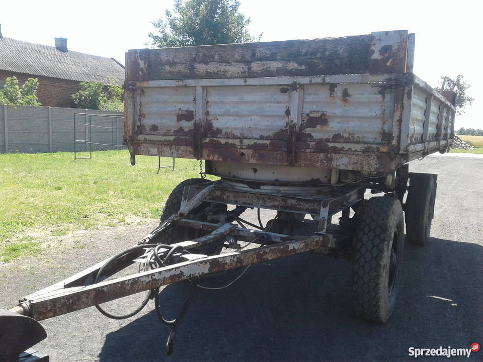 Przyczepa Auosan D 55 wywrot na 3 strony Gościmowice Pierwsze