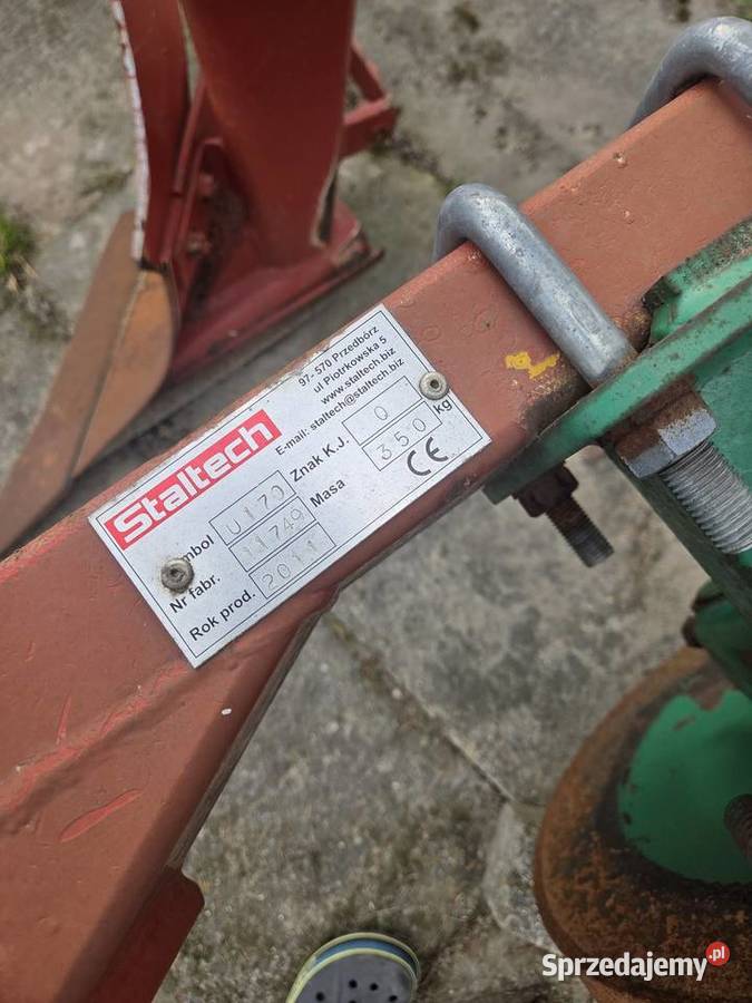 Pług 3 skibowy Staltech Młodzianowo sprzedam
