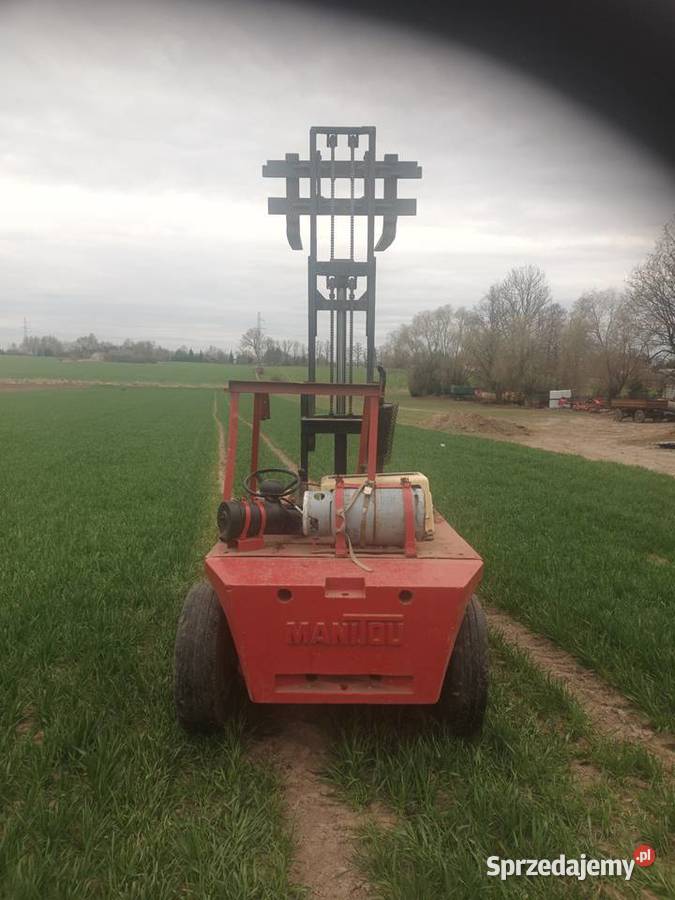 widlak terenowy manitou wózek manitou Rok produkcji 1900 Płock