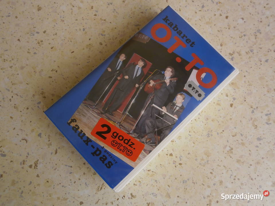 KABARET OTTO fauxpas VHS kaseta autografy