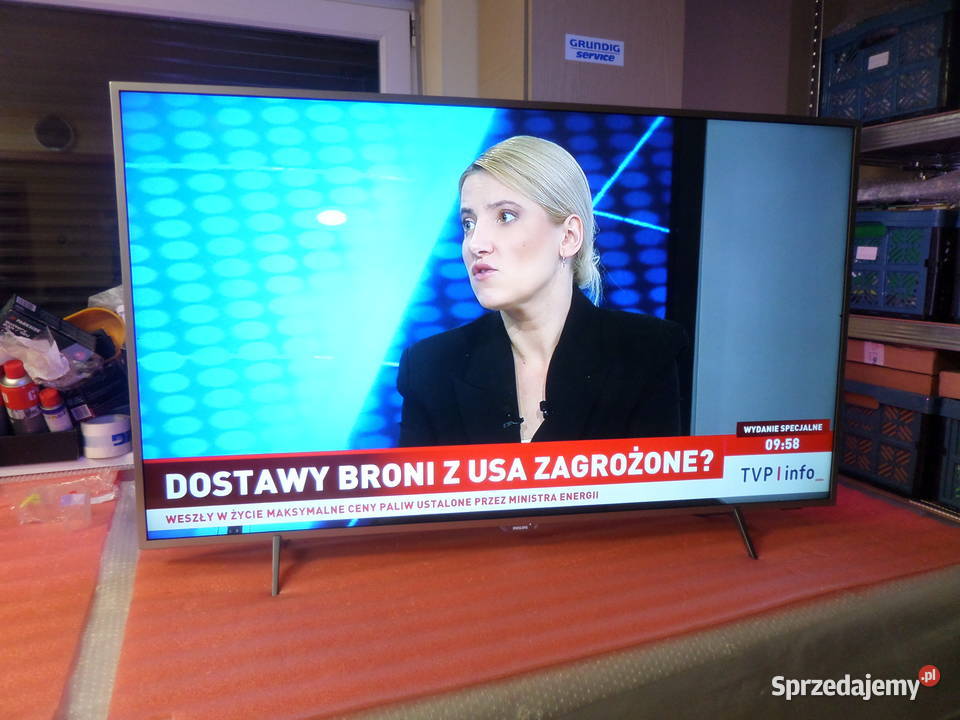 PHILIPS 55 55PUS6561 Ambilight 4K UHDSmart DVBT2 Telewizory Telewizory wielkopolskie Kalisz