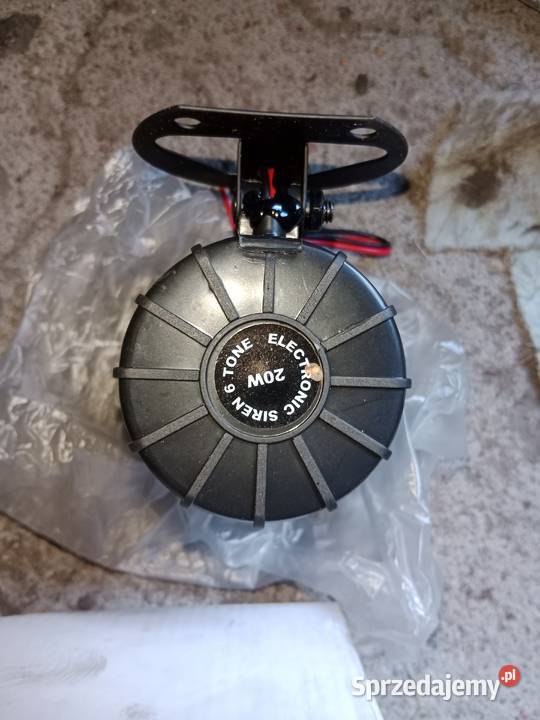 Syrena alarmowa 6 ton 12 v 20w