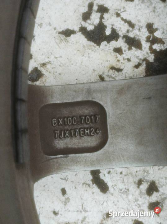 FELGA ALUMINIOWA R17 4X108 ET25 OC65MM 7JX17EH2 Średnica 17"