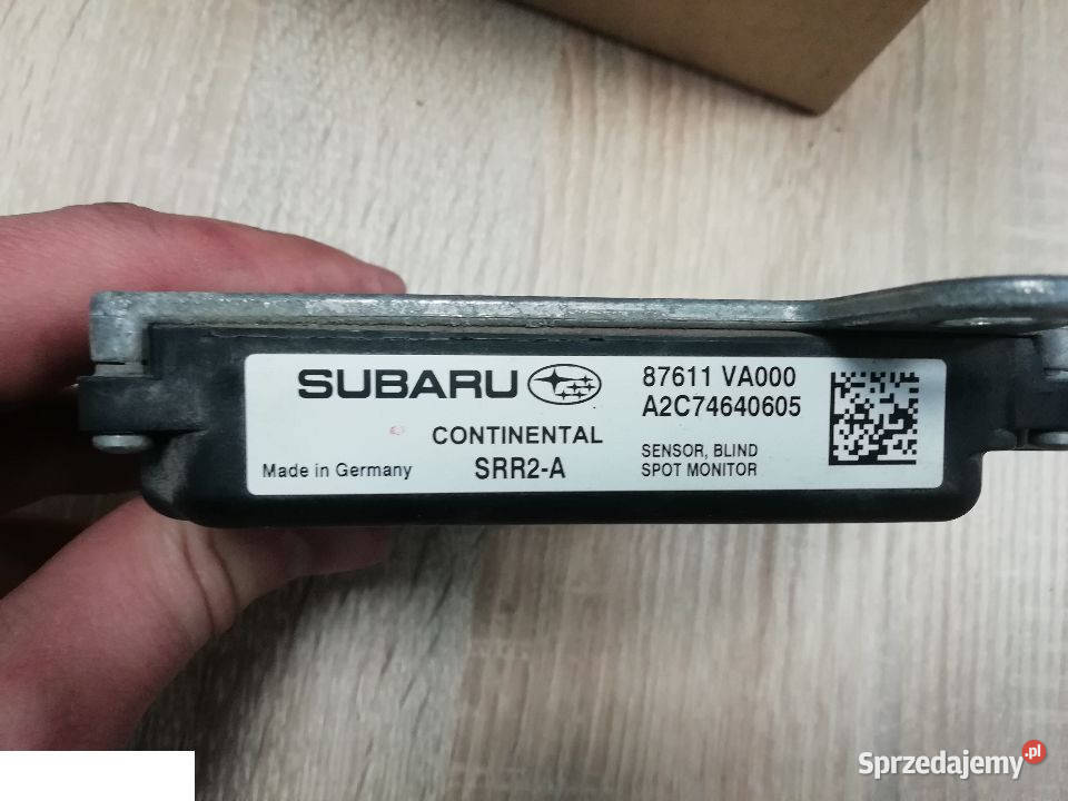 SUBARU MODUŁ SENSOR RADAR MARTWEGO POLA lubelskie Kozubszczyzna