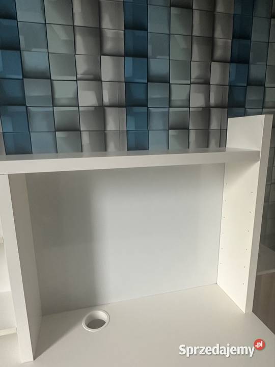 Biurko z nadstawką IKEA Micke 105x50 białe Straszyn
