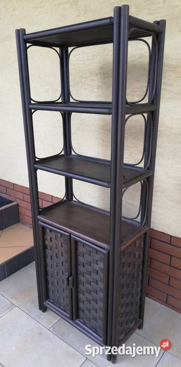 Lustro w rattanowej ramie stylowe ozdobne mazowieckie Garwolin sprzedam