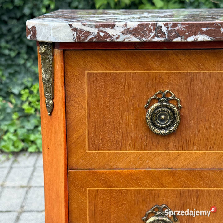 ARTexpert Komoda Ludwik marmurowy blat vintage Dobrzany
