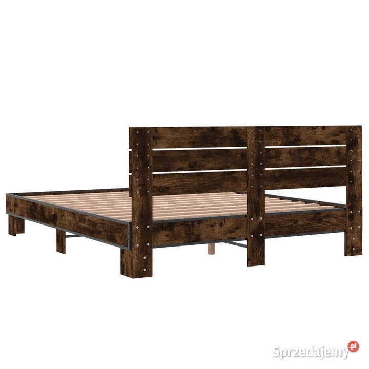 Rama łóżka przydymiony dąb 150x200 WM3280144 Warszawa