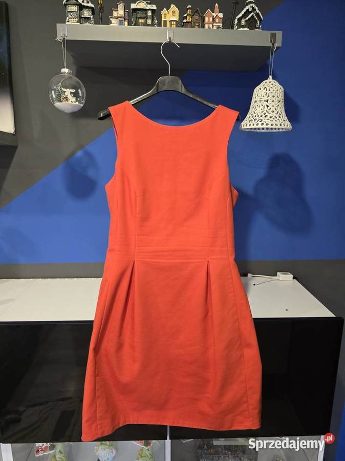 Koralowa sukienka Mohito r 42 śląskie Bytom