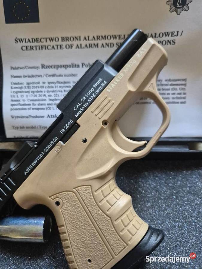 Pistolet hukowy Stalker M906 zoraki nowy