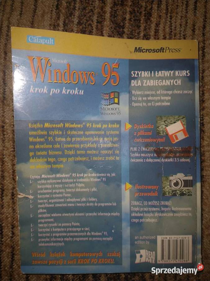 Windows 95 krok kroku książka szybki i łatwy Windows Łódź