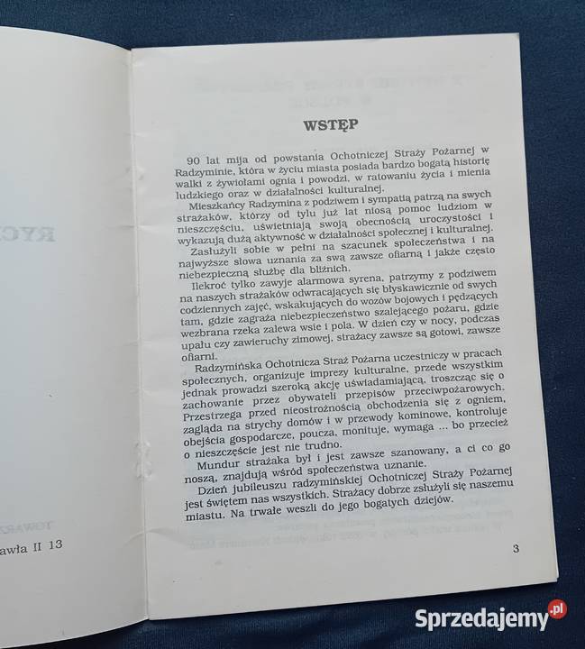 Jerzy Lewicki Rycerze Św Floriana 90 lat OSP wielkopolskie Koźminek