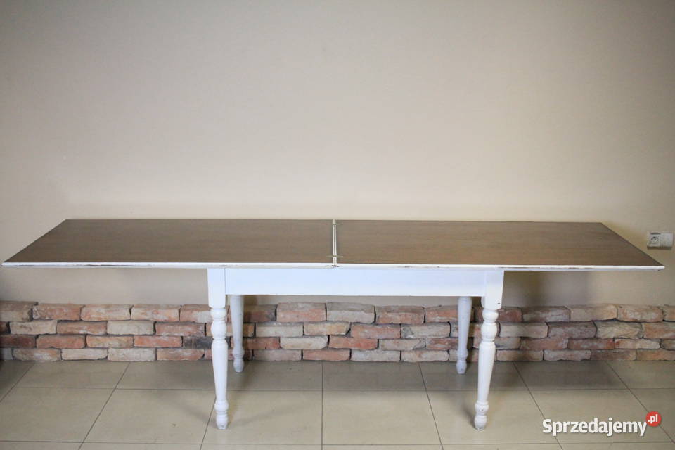 Stół rozkładany ładny stylowy 135cm Góra