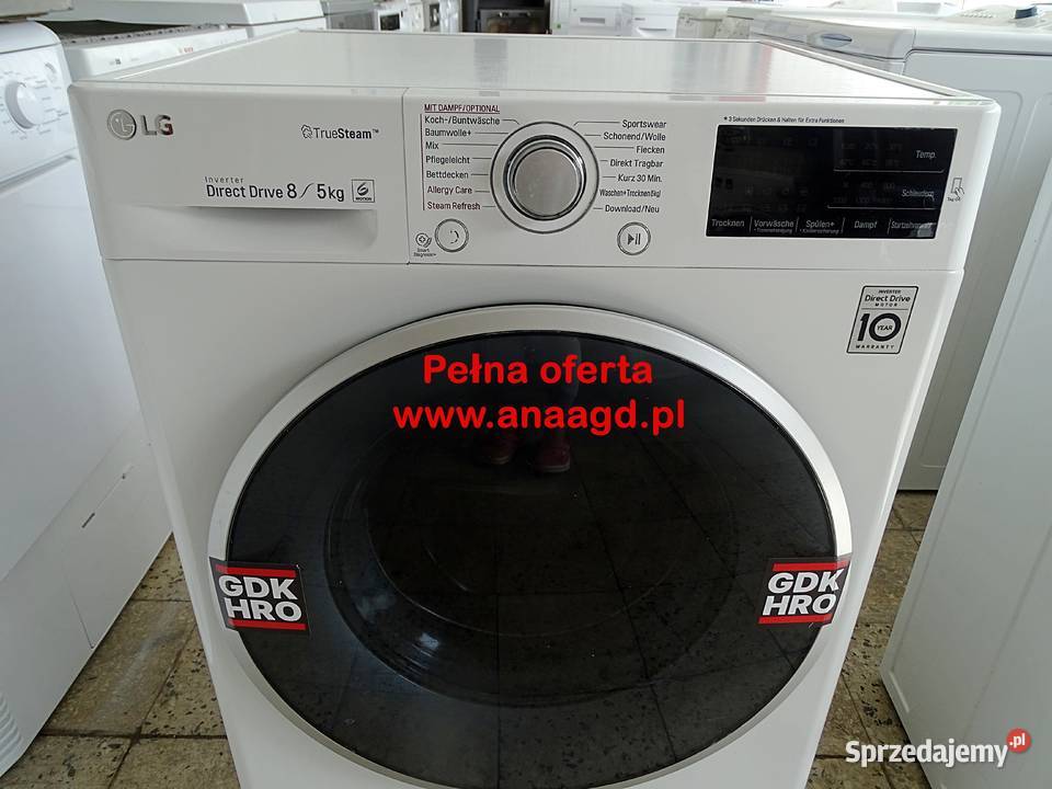 Pralkosuszarka LG F14U2TDH1NH PARA 85 GWARANCJA Pralki i suszarki Miękowo