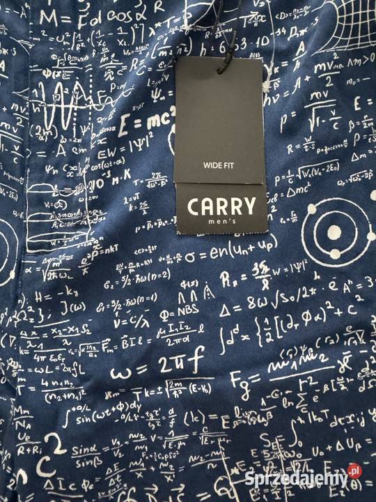 Spodenki męskie Carry 32 granatowe we wzory Rozmiar S Częstochowa