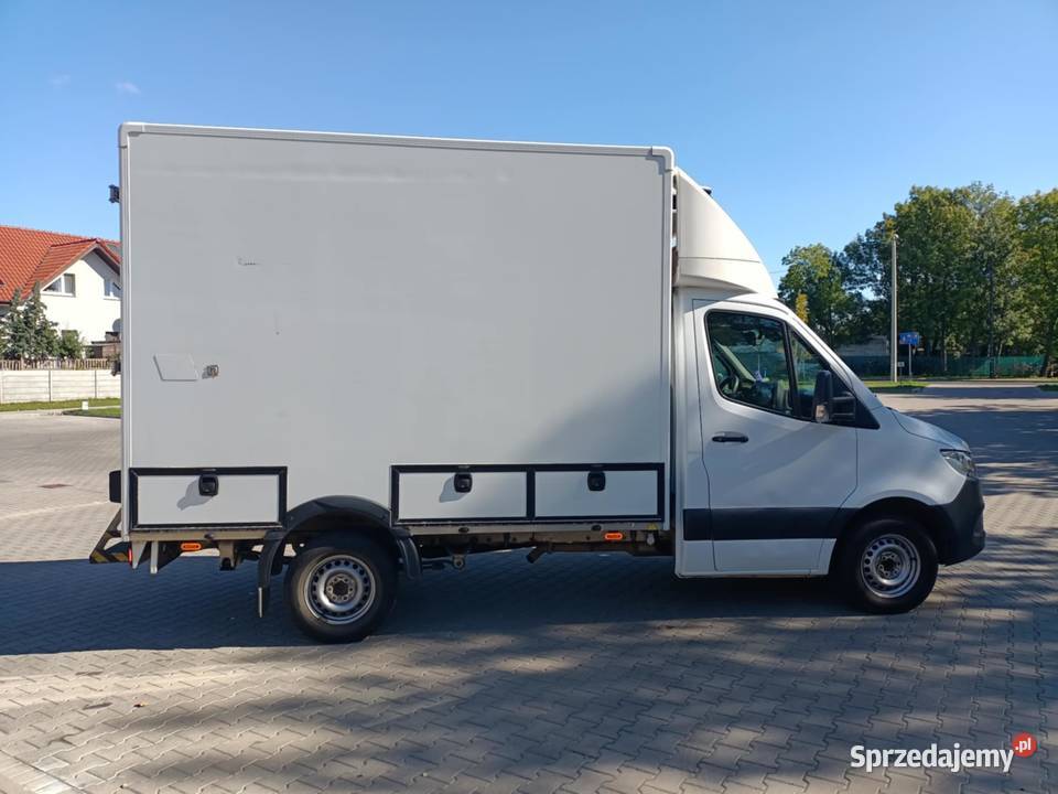 MERCEDES SPRINTER 314 KONTENER CHŁODNIA MROŹNIA nieuszkodzony Ostrów Wielkopolski