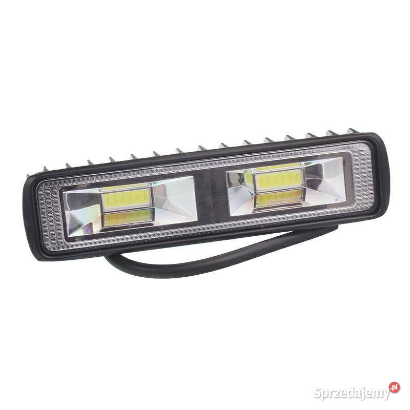 LAMPA ROBOCZA PANEL LED 2XCOB OBUDOWA ALUM Lampy robocze