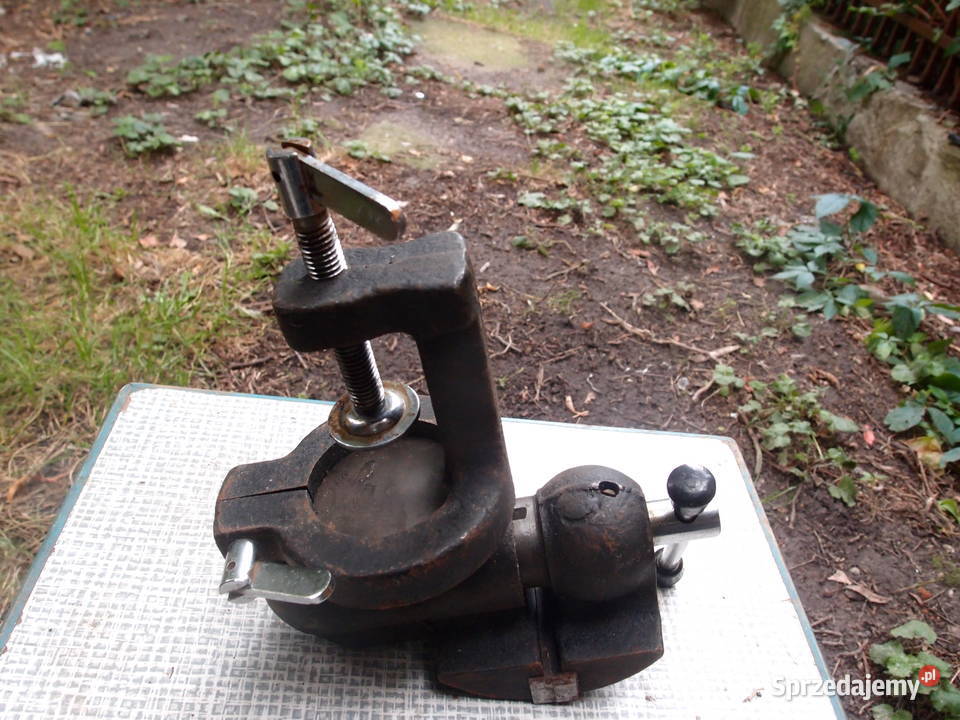 solidne imadło stołowe szer szczęk 62mm rozstaw Łódź