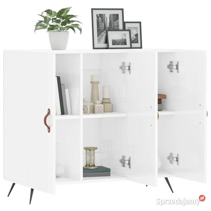 Szafka biała połysk 90x34x80 materiał Warszawa