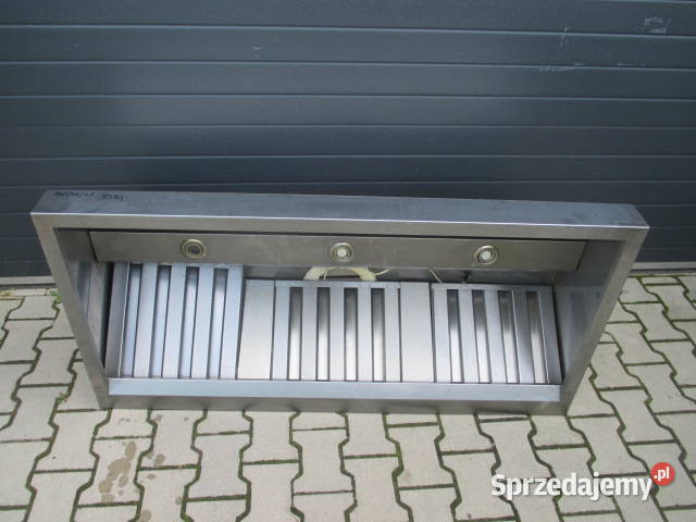 PROFESJONALNY Okap Trapezowy 140x70x35 Gastronomia Ostrów Wielkopolski