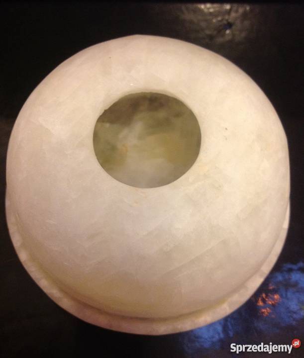 LAMPION ŚWIECZNIK Z ALABASTRU GIPSOWEGO LUXOR zachodniopomorskie Szczecin