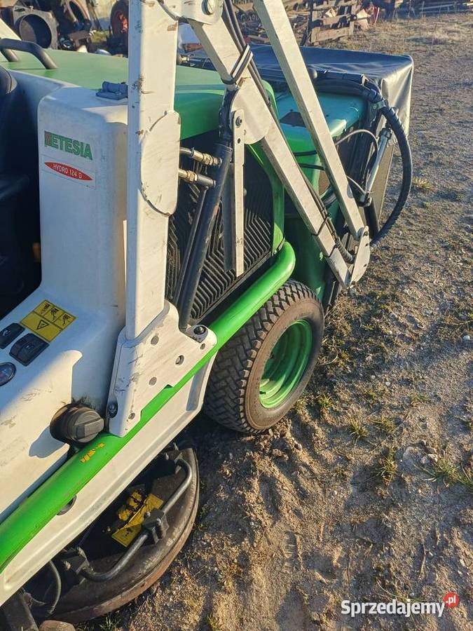 Kosiarka traktorek ETESIA Hydro 124d