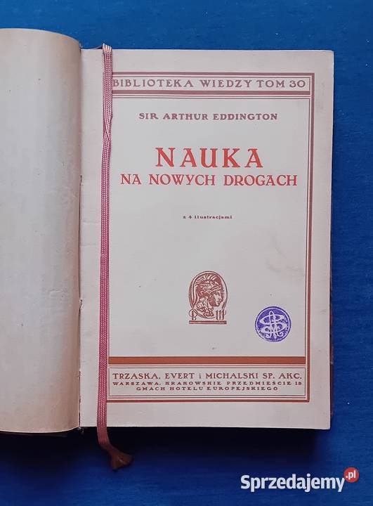 Sir Arthur Eddington Nauka o nowych Koźminek