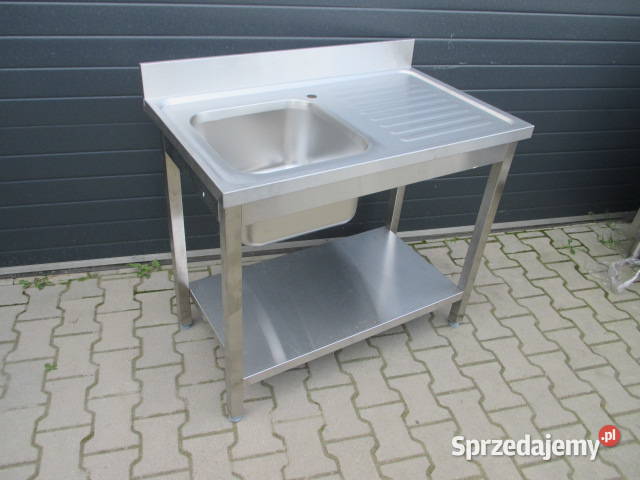 Zlew Gastronomiczny 1 Komorowy Z Półką 1006085 Gastronomia sprzedam