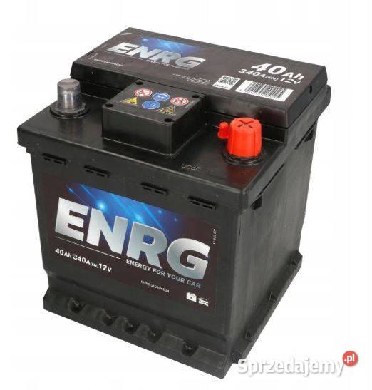Akumulator ENRG 12V 40Ah 340A P osobowe Akumulatory dolnośląskie Jelcz-Laskowice