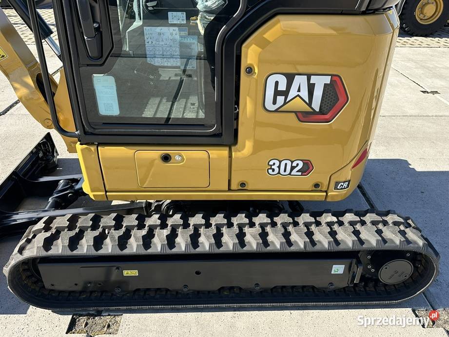 FABRYCZNIE NOWA MINIKOPARKA CATERPILLAR 302 CR Tuliszków