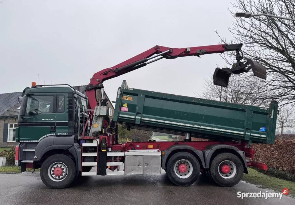 4 osiowaeywtotka 8c4 zdzwigiem Man TGS 13000kg mazowieckie Warszawa