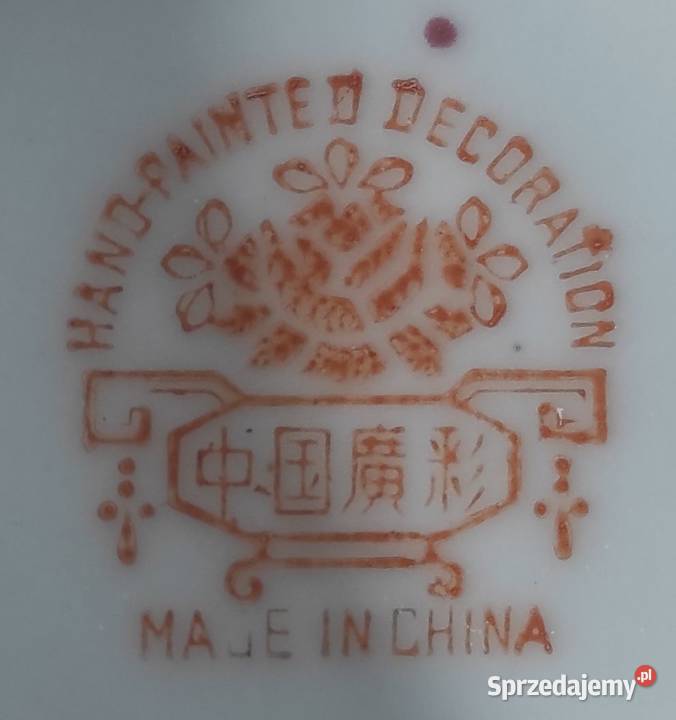 Famille Rose chiński serwis do herbaty Warszawa