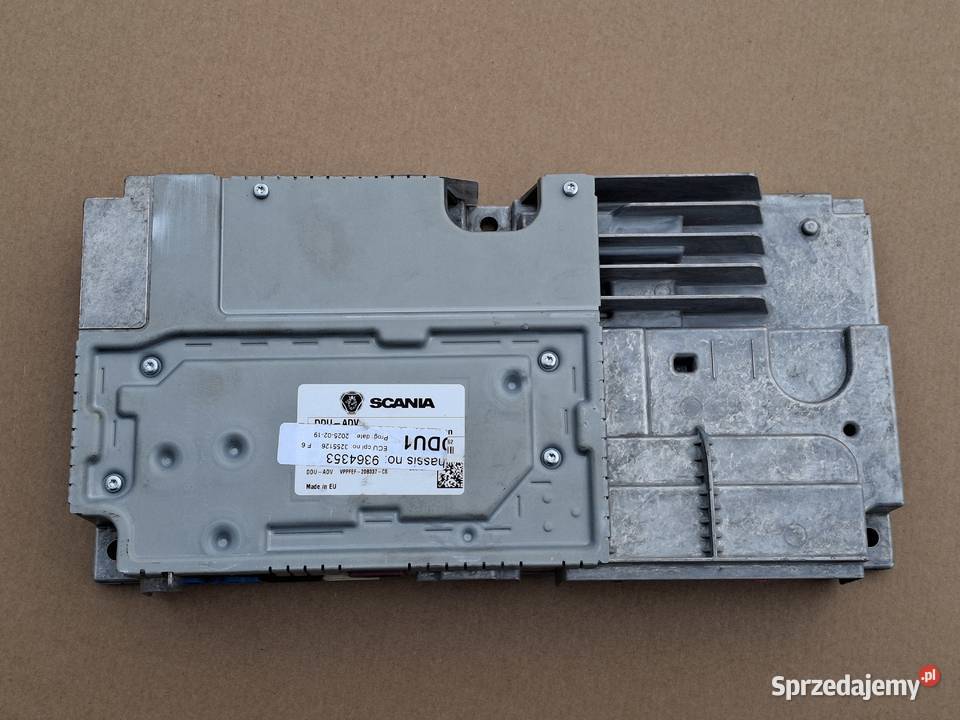 SCANIA STEROWNIK DDU ADV DDU1 MODUŁ KOMPUTER ciężarowe Bieleń