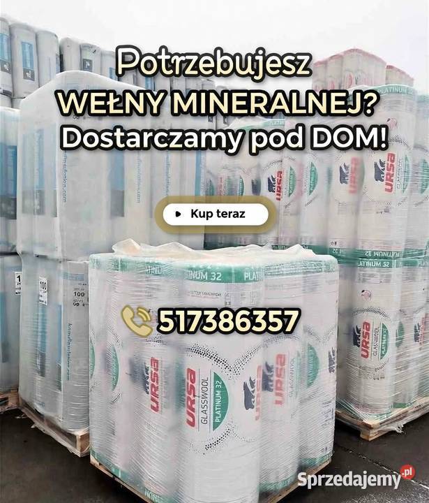 Wełna mineralna 5 10 15 20 Transport NAJLEPSZE Stalowa Wola