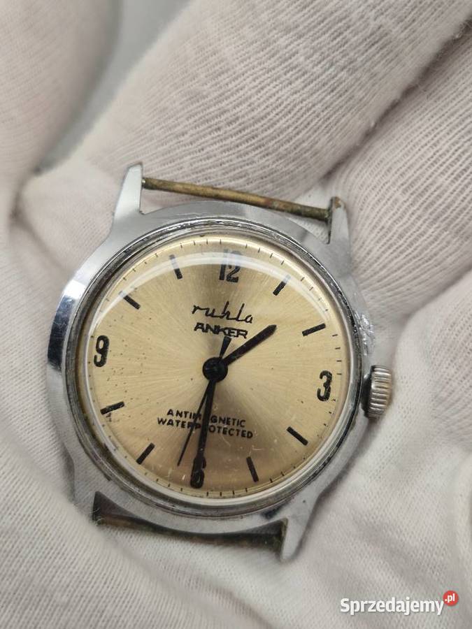Zegarek Ruhla DDR śląskie Chorzów