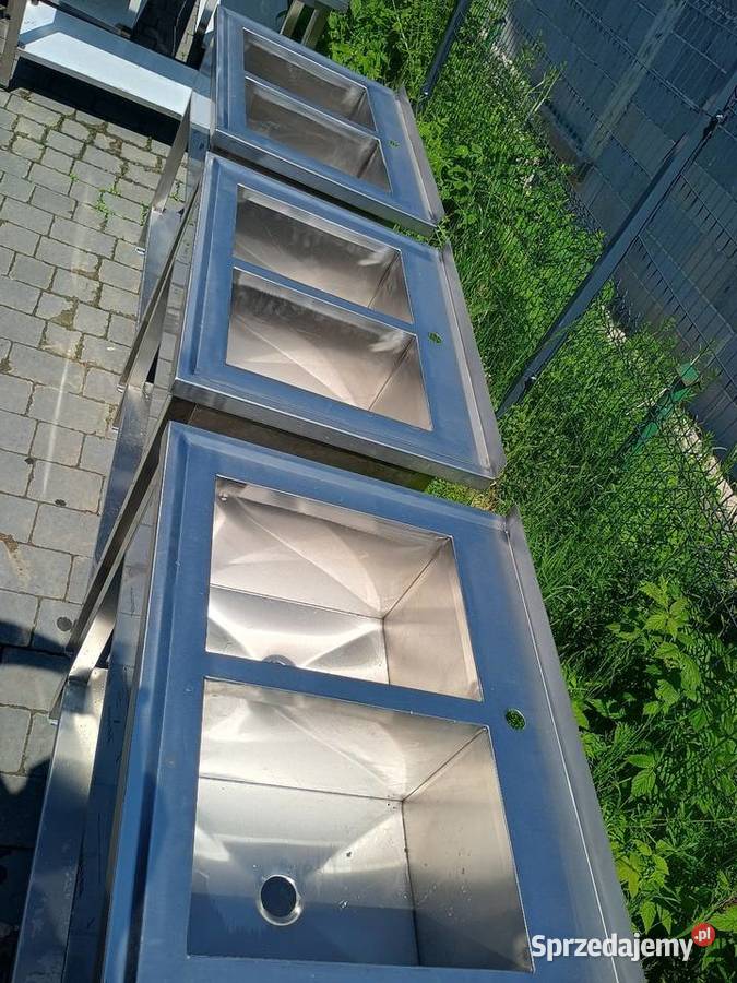 Basen Gastronomiczny 2 komorowy 80x60 Piekielnik sprzedam