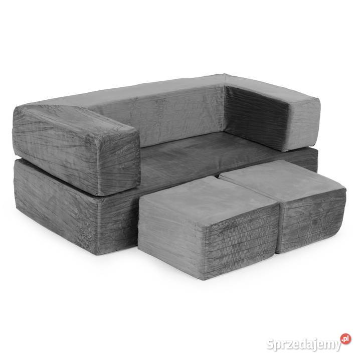 Sofa modułowa składana dzieci DIY 4 miękkie opolskie Smogorzów