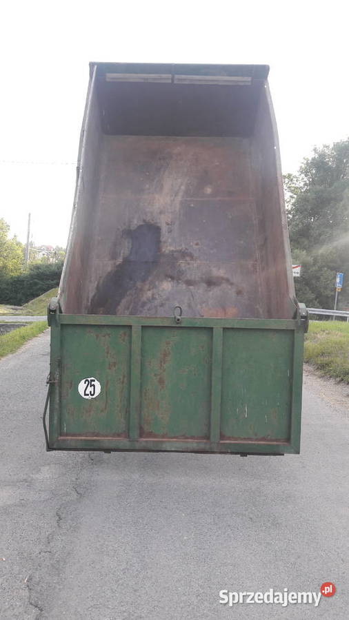 Przyczepa jednoosiowa z kiprem małopolskie