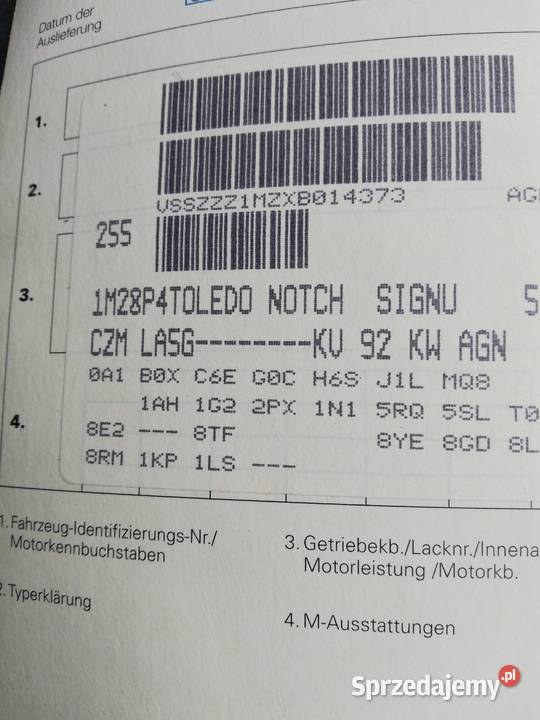Maska seat toledo